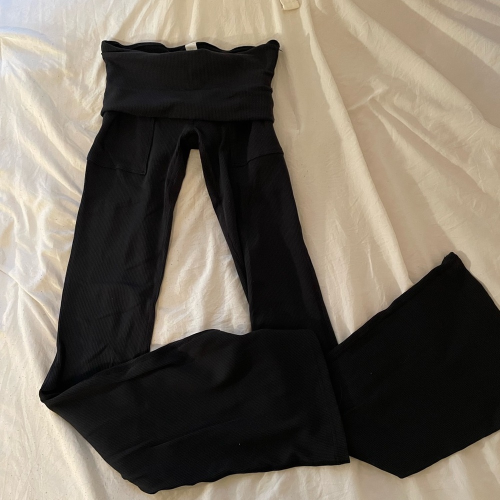 Aerie ribbed yoga pants